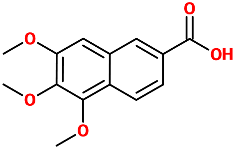 (图片) MC085137 5,6,7-Trimethoxy-2-naphthoic acid